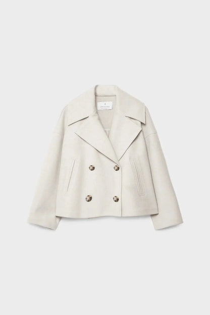 Destiny Refined Double-Breasted Short Jacket
