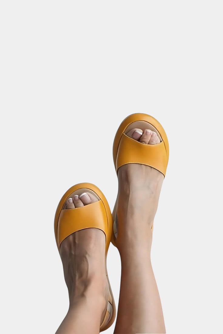 Lilibet Slip-On Comfort Slingback Sandals